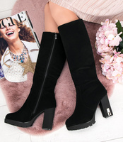 Kozaki damskie Sixth Sens F131 Czarne