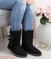 Śniegowce damskie Sixth Sens C553 Czarne