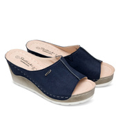 Klapki damskie Skotnicki KL-3-0510 Granatowe