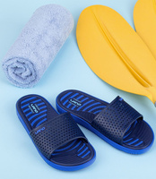 Klapki męskie basenowe Lano KL-4-6168-3 Granatowe