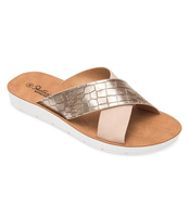 Klapki damskie Skotnicki KL-0529 Beżowe