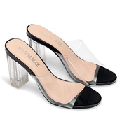 Klapki damskie Laura Mode QL-202 Czarne