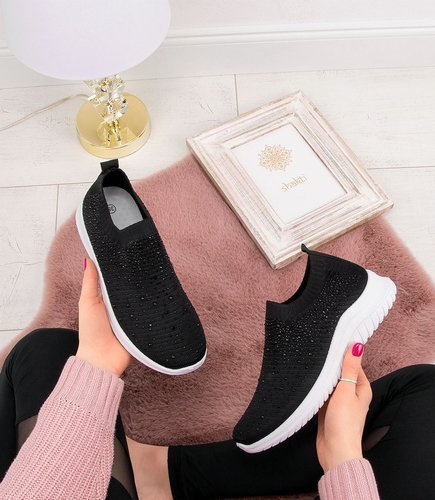 Buty sportowe damskie N/M BK2016 Czarne