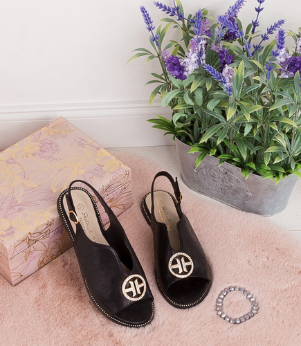 Sandałki damskie Skotnicki S-3-0800 Czarne