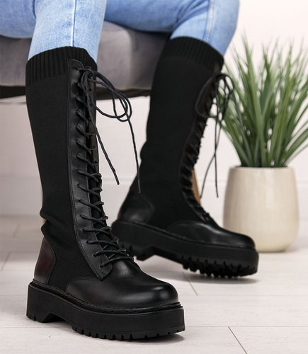 Botki damskie Sixth Sens JW99 Czarne