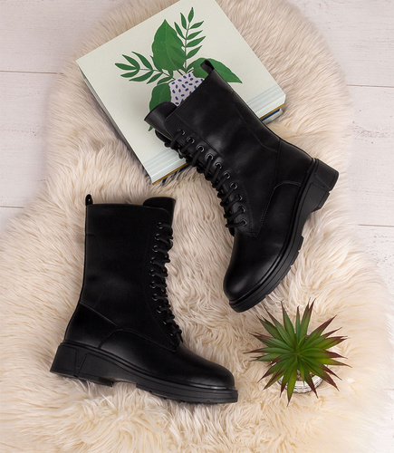 Botki damskie Jankowski JK/B-3-210 Czarne