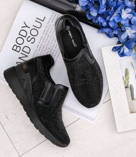 Buty sportowe damskie Super Mode 5162 Czarne