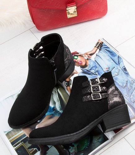 Kowbojki damskie Sixth Sens JW39 Czarne