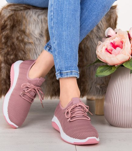 Buty sportowe damskie Nest AD-3-0570 Różowe