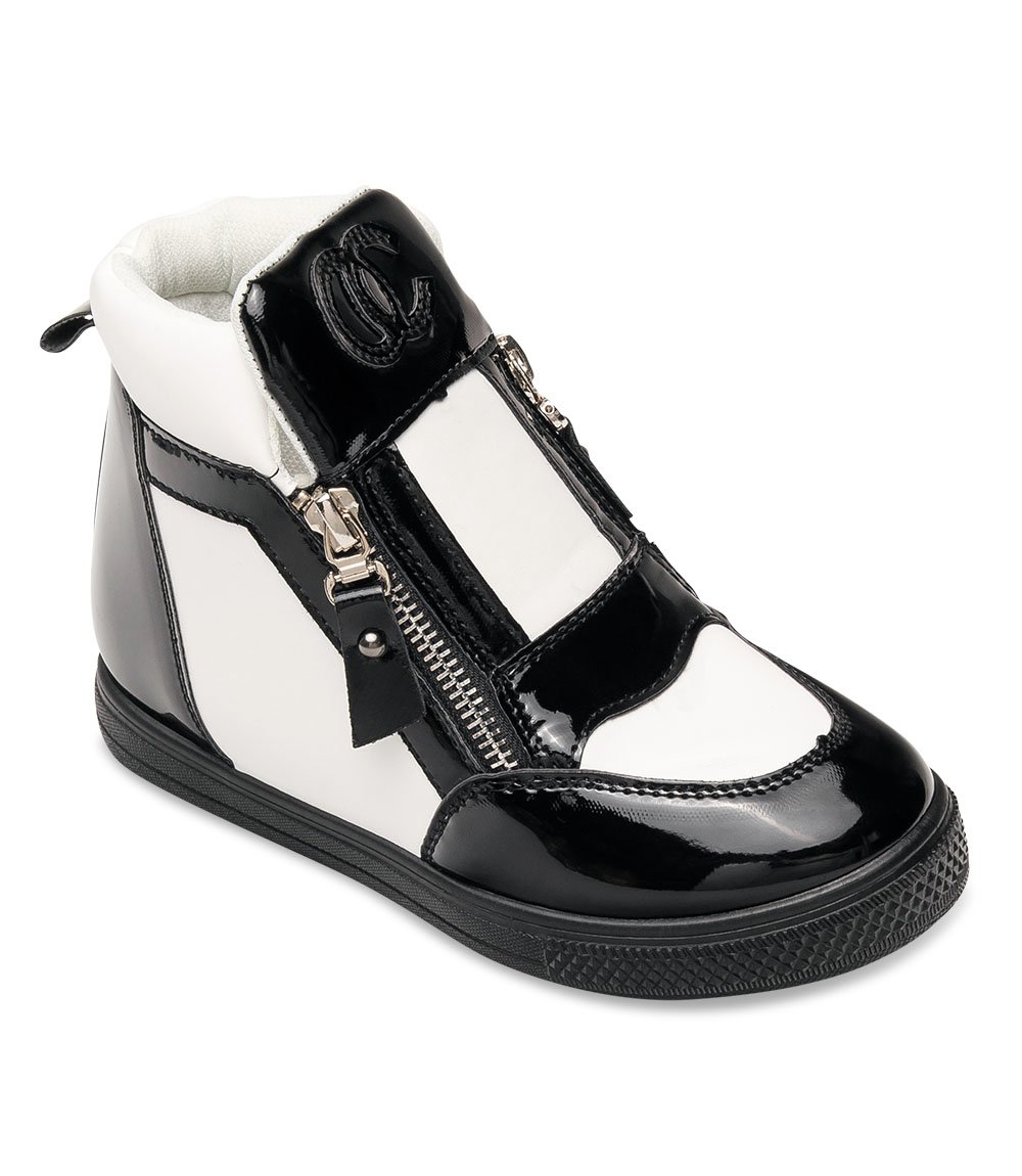 Buty sportowe dziecięce Underline S-2-0011 Czarno-Białe