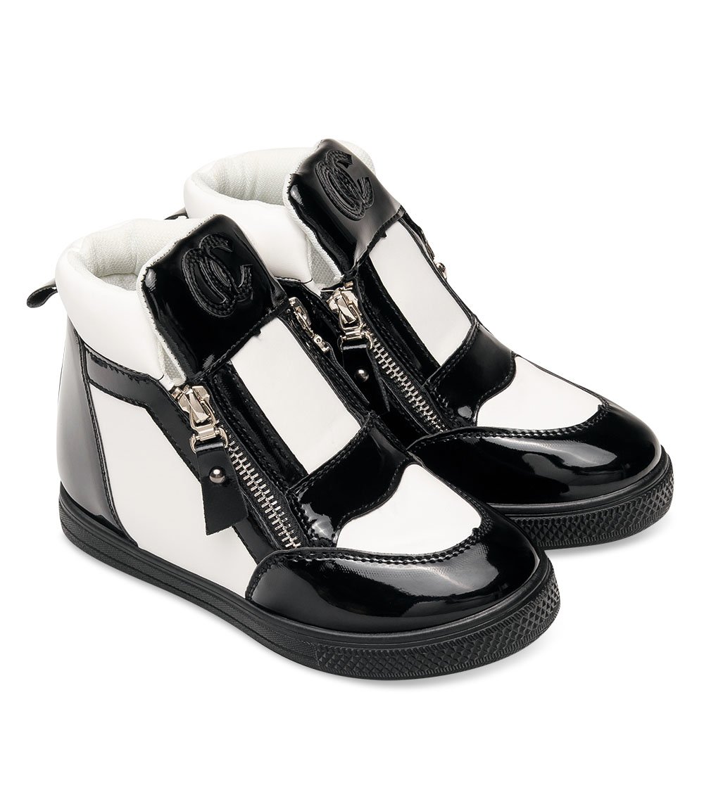Buty sportowe dziecięce Underline S-2-0011 Czarno-Białe