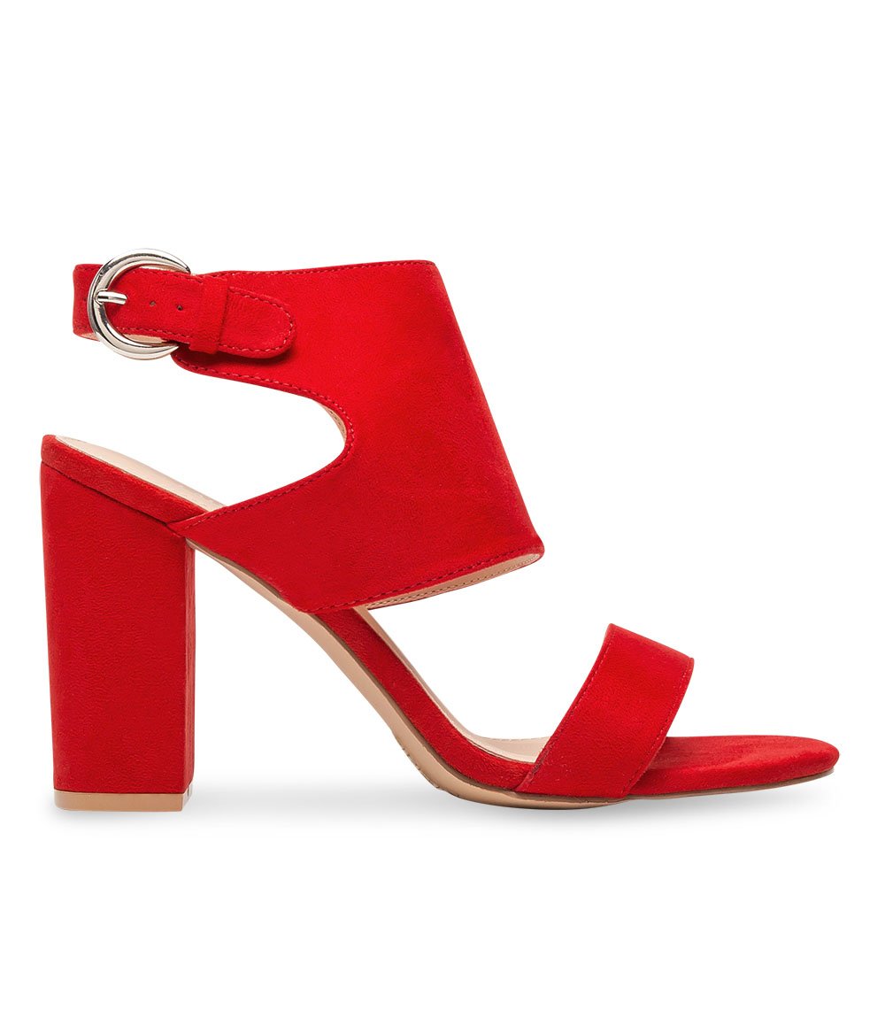 Sandałki damskie Laura Mode RG-01 Czerwone
