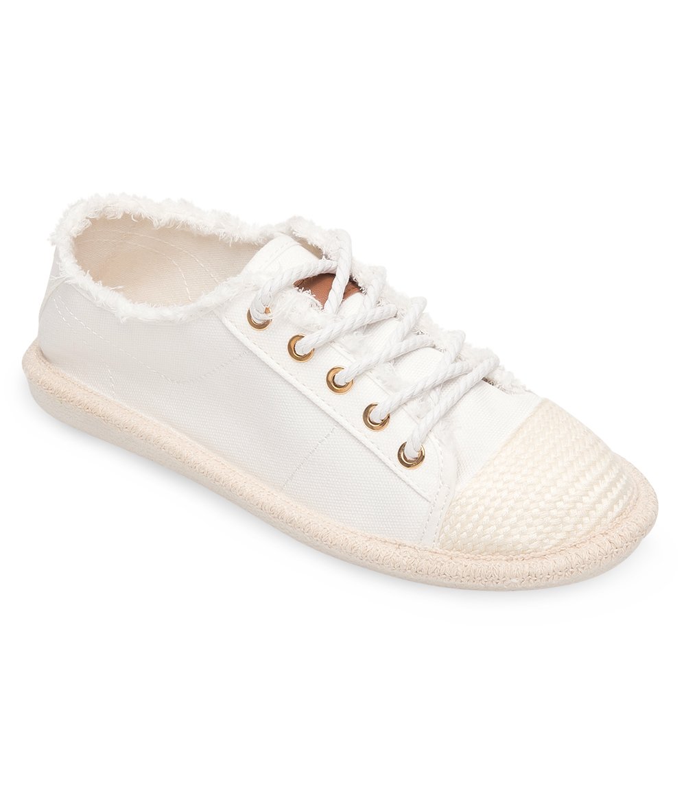 Trampki damskie Ideal Shoes X-9716 Białe